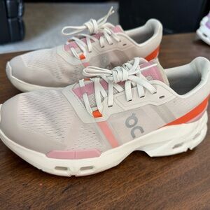 On Running Women's Neutral Pink & Coral Athletic Sneakers